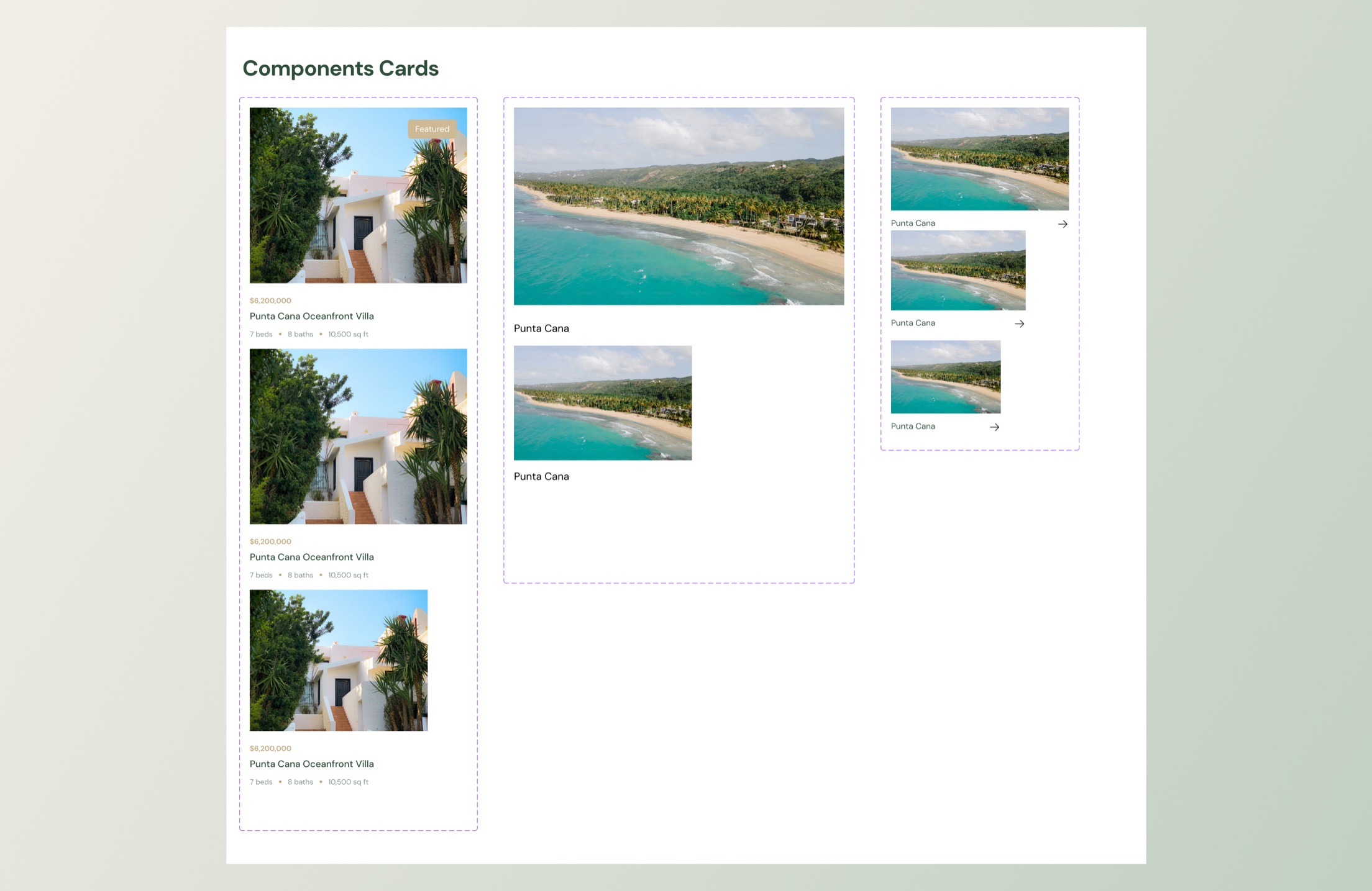 Casalty design system, view 4