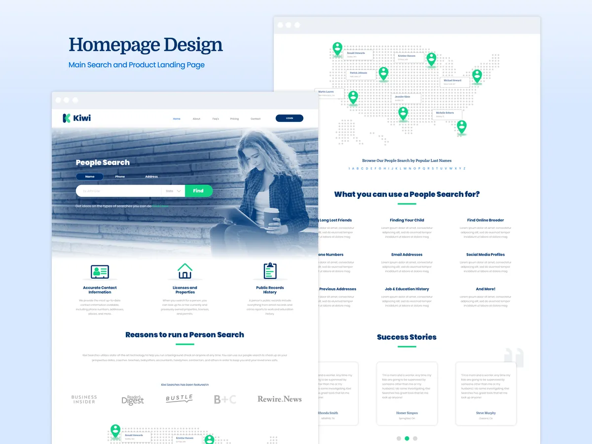 Kiwi Searches overview