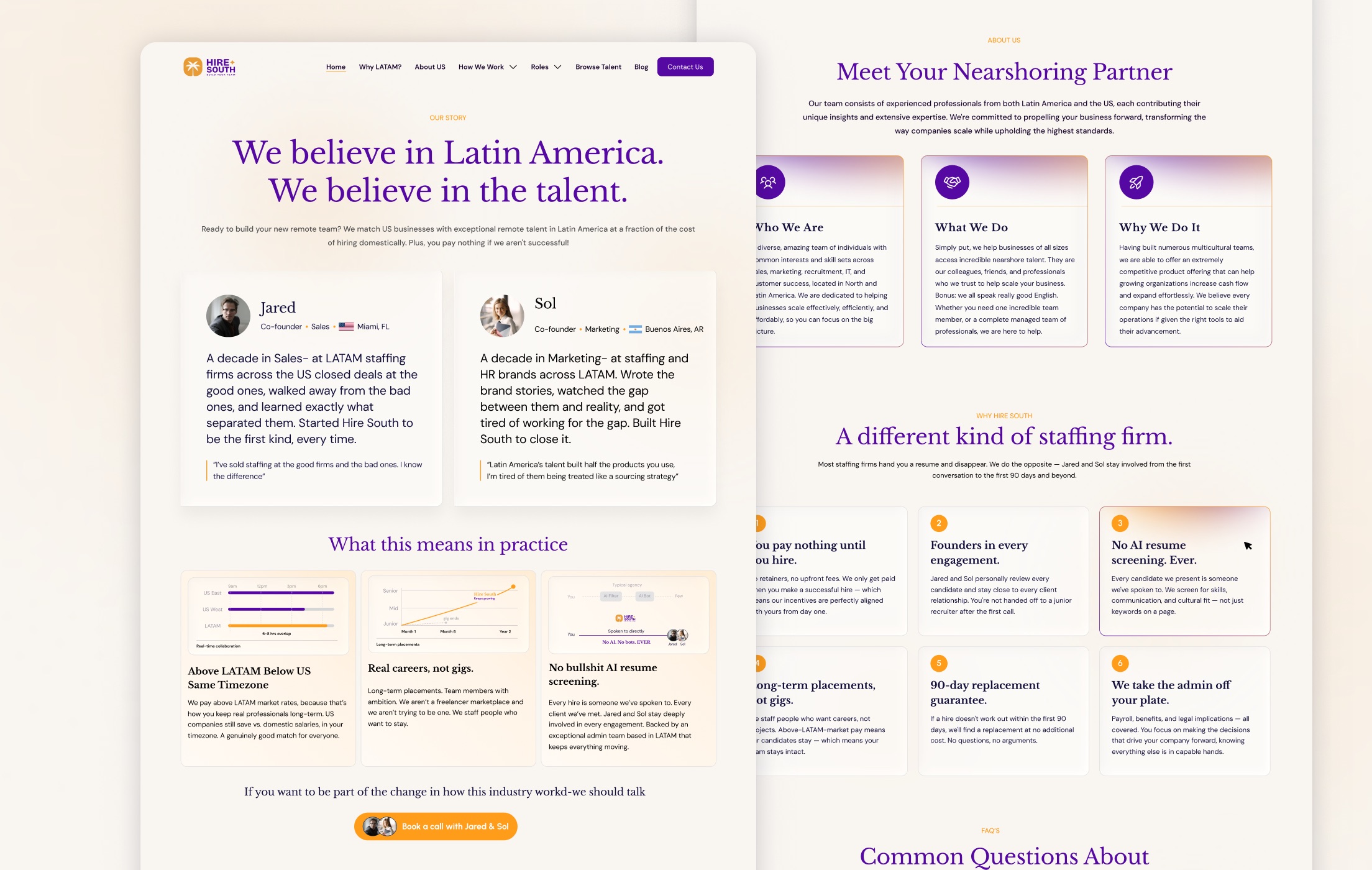 HireSouth About Us page